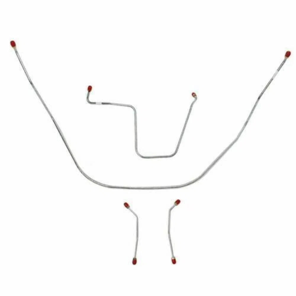 1962-1964 Chevrolet Bel Air Front Brake Line Kit Power Brakes Steel BKT6202OM